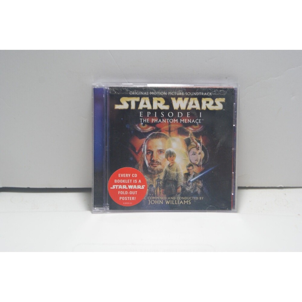 Star Wars Episode 1 The Phantom Menace - Original Soundtrack CD W/poster